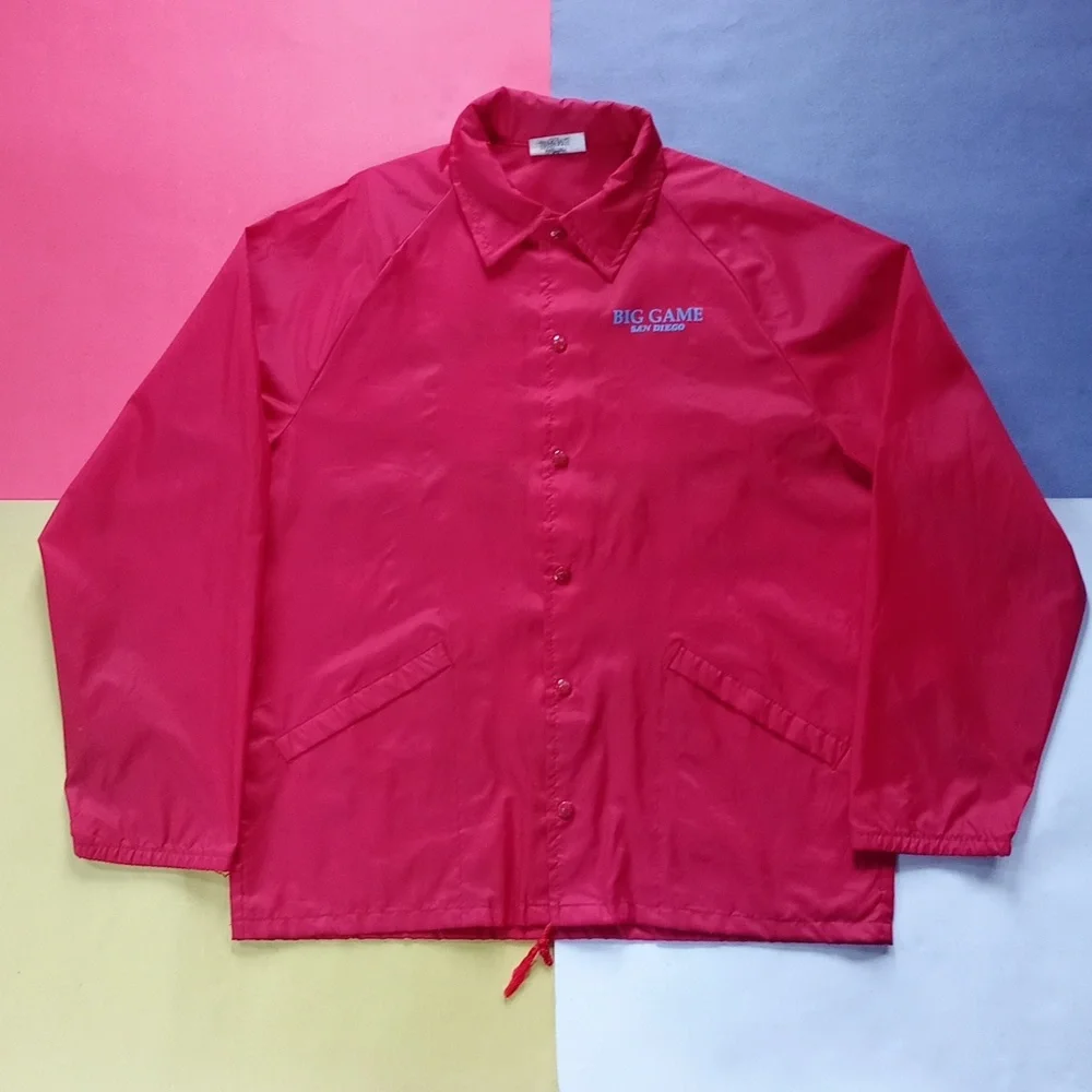 Vintage 1990 KING LOUIE BIG GAME Boat San Diego Button-Up Jacket Unisex - Picture 8 of 12